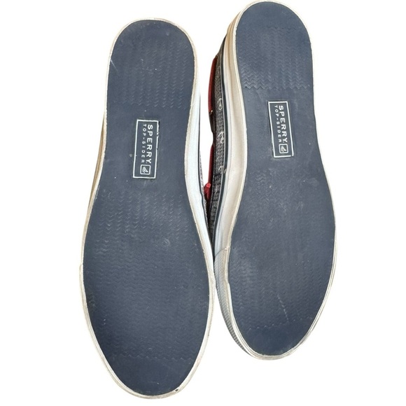 Sperry Sequin Anchor Boat Shoes Women’s 10M – Nautical Preppy Coastal Style - Picture 3 of 8